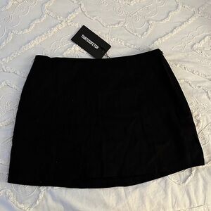 THATSSOFETCH Black Mini Skirt